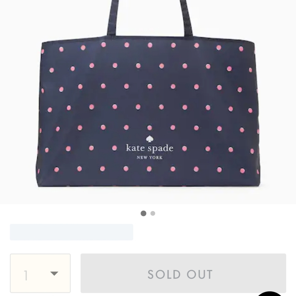 NWOT Kate Spade Tote Bag